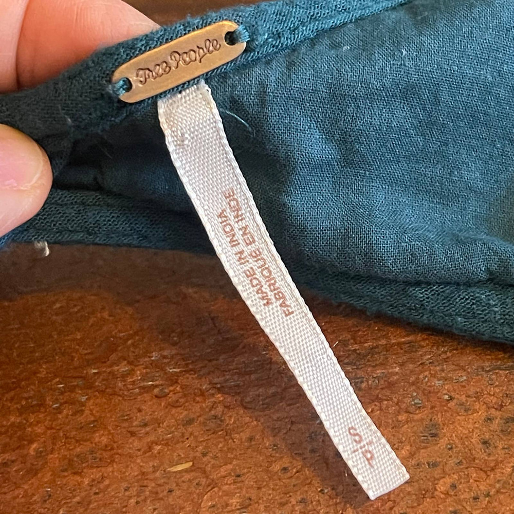 Free People Sweet Tennessee Embroidered Mini Swing Dress Size Small - Picture 3 of 7